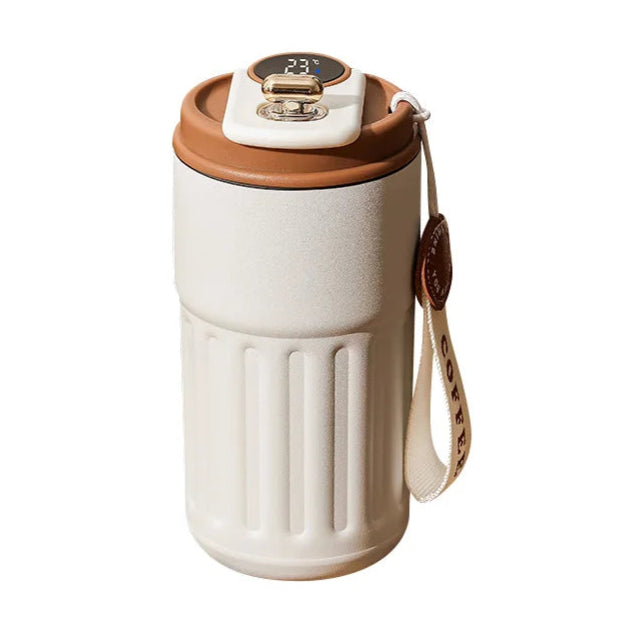 Garrafa Térmica Inteligente – Aço Inoxidável 450ml, Ecrã LED de Temperatura Garrafa Térmica Inteligente – Aço Inoxidável 450ml, Ecrã LED de Temperatura